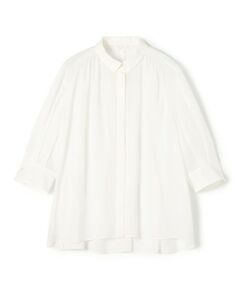TOMORROWLAND / トゥモローランド シャツ・ブラウス | スムースラミー ハーフスリーブブラウス