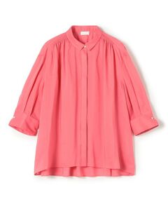 TOMORROWLAND / トゥモローランド シャツ・ブラウス | スムースラミー ハーフスリーブブラウス