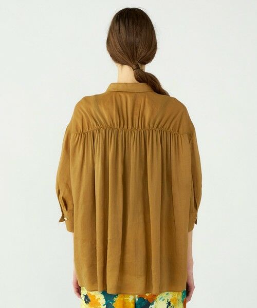 TOMORROWLAND / トゥモローランド シャツ・ブラウス | スムースラミー ハーフスリーブブラウス | 詳細5