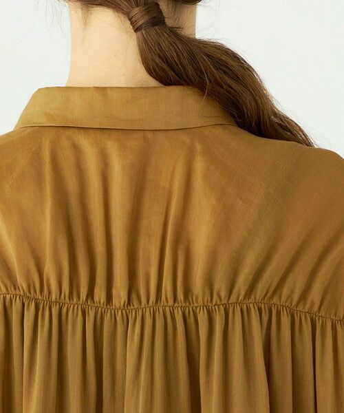 TOMORROWLAND / トゥモローランド シャツ・ブラウス | スムースラミー ハーフスリーブブラウス | 詳細7