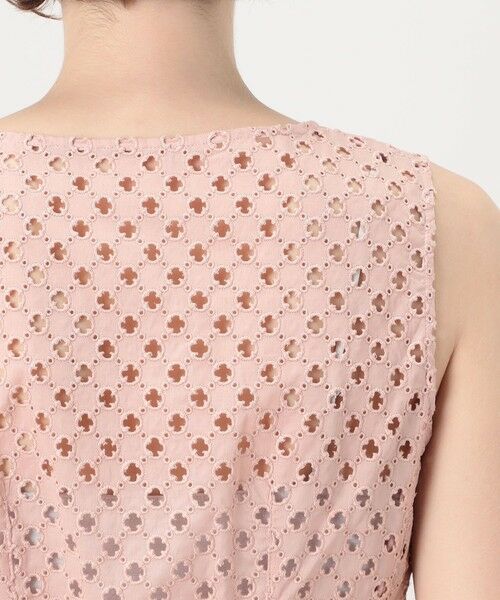 TOMORROWLAND / トゥモローランド その他トップス | コモンフラワーエンブロイダリー Uネックジレブラウス | 詳細6