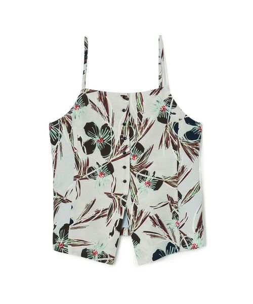 TOMORROWLAND / トゥモローランド その他トップス | チェロキープリント キャミソールブラウス(64 ライトブルー系)