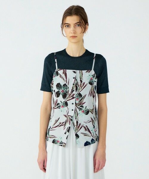 TOMORROWLAND / トゥモローランド その他トップス | チェロキープリント キャミソールブラウス | 詳細2