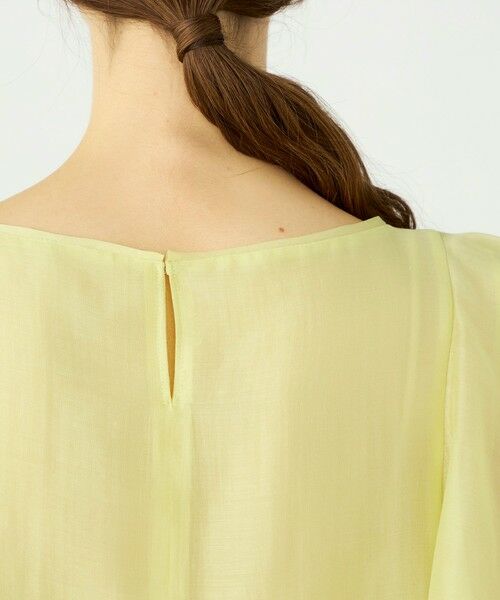 TOMORROWLAND / トゥモローランド シャツ・ブラウス | 【WEB先行予約】セルロースポリエステルオーガンジー フレアスリーブブラウス | 詳細6