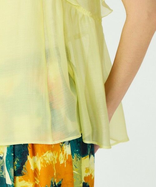 TOMORROWLAND / トゥモローランド シャツ・ブラウス | 【WEB先行予約】セルロースポリエステルオーガンジー フレアスリーブブラウス | 詳細8