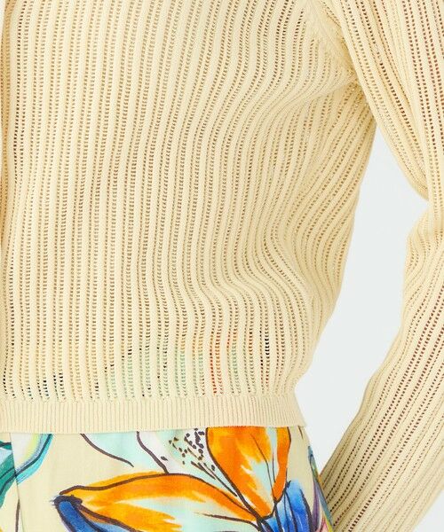 TOMORROWLAND / トゥモローランド カーディガン・ボレロ | ニードルアウトリブ クルーネックカーディガン | 詳細8