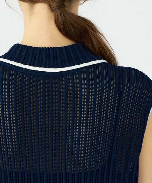 TOMORROWLAND / トゥモローランド ニット・セーター | ニードルアウトリブ 2-wayプルオーバー | 詳細6