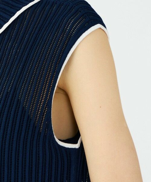 TOMORROWLAND / トゥモローランド ニット・セーター | ニードルアウトリブ 2-wayプルオーバー | 詳細7