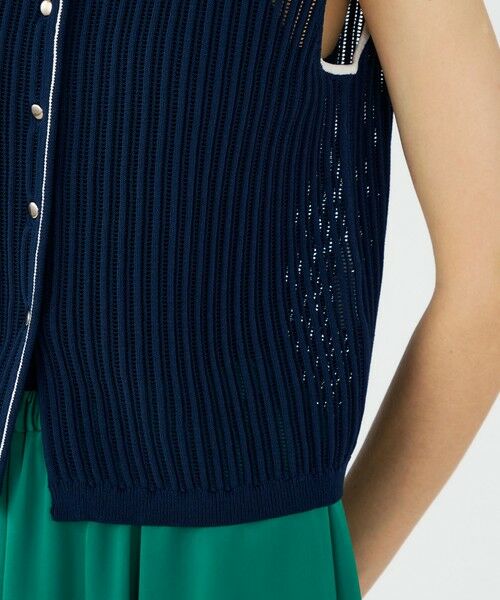 TOMORROWLAND / トゥモローランド ニット・セーター | ニードルアウトリブ 2-wayプルオーバー | 詳細8