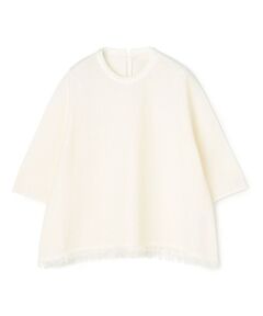 TOMORROWLAND / トゥモローランド ニット・セーター | ダブルフェイスノット ワイドプルオーバー