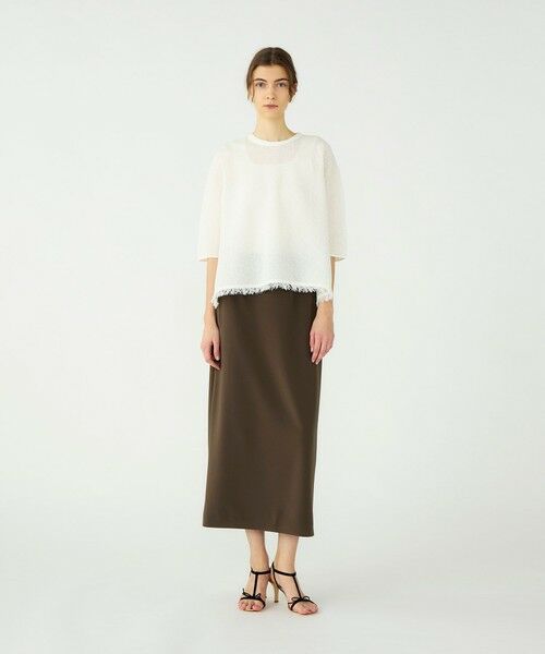 TOMORROWLAND / トゥモローランド ニット・セーター | ダブルフェイスノット ワイドプルオーバー | 詳細1