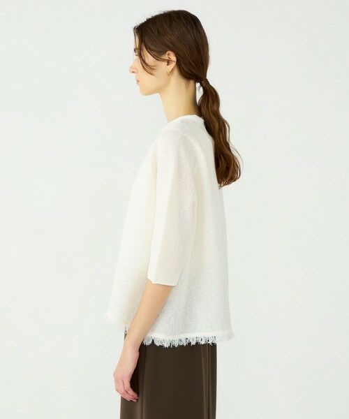 TOMORROWLAND / トゥモローランド ニット・セーター | ダブルフェイスノット ワイドプルオーバー | 詳細3