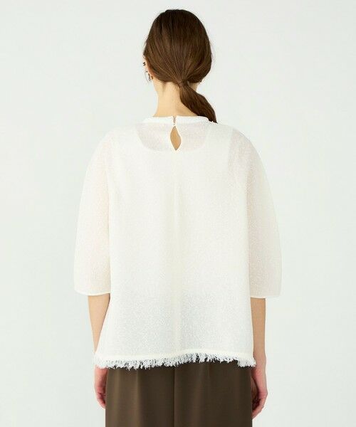 TOMORROWLAND / トゥモローランド ニット・セーター | ダブルフェイスノット ワイドプルオーバー | 詳細4