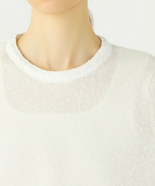 TOMORROWLAND / トゥモローランド ニット・セーター | ダブルフェイスノット ワイドプルオーバー | 詳細5