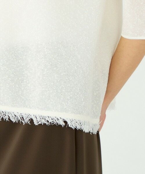 TOMORROWLAND / トゥモローランド ニット・セーター | ダブルフェイスノット ワイドプルオーバー | 詳細8