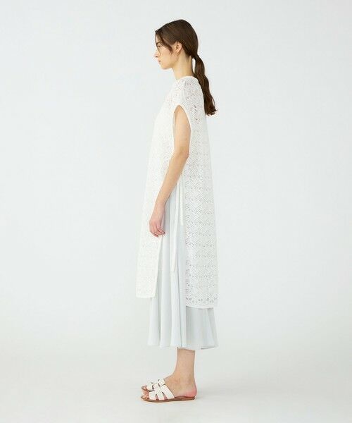 TOMORROWLAND / トゥモローランド ニット・セーター | コットンナイロンファンシーヤーン ロングベスト | 詳細2