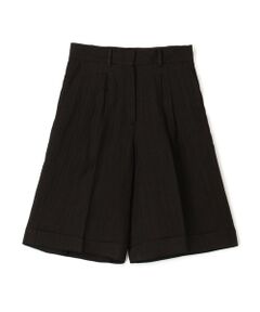 TOMORROWLAND / トゥモローランド ショート・ハーフ・半端丈パンツ | 【WEB先行予約】レーヨンリネンブッチャー バミューダパンツ