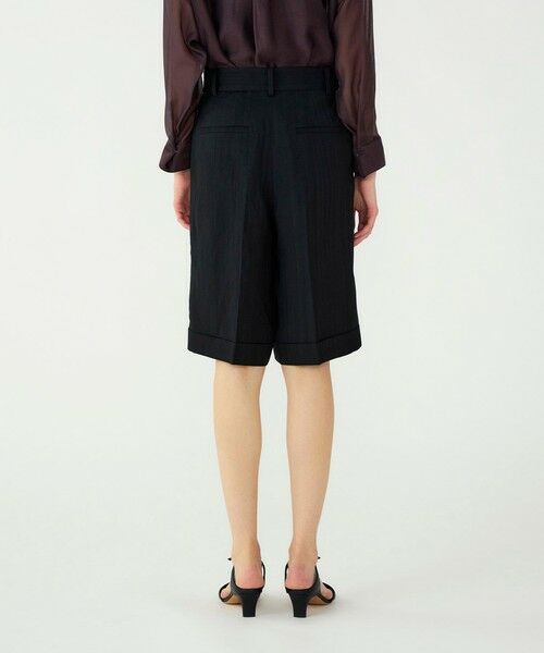 TOMORROWLAND / トゥモローランド ショート・ハーフ・半端丈パンツ | 【WEB先行予約】レーヨンリネンブッチャー バミューダパンツ | 詳細4