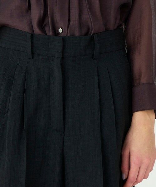 TOMORROWLAND / トゥモローランド ショート・ハーフ・半端丈パンツ | 【WEB先行予約】レーヨンリネンブッチャー バミューダパンツ | 詳細5