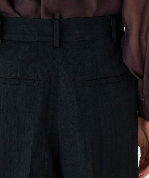 TOMORROWLAND / トゥモローランド ショート・ハーフ・半端丈パンツ | 【WEB先行予約】レーヨンリネンブッチャー バミューダパンツ | 詳細6