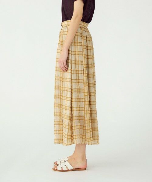 TOMORROWLAND / トゥモローランド その他パンツ | 【WEB先行予約】シアープラッド フレアキュロットパンツ | 詳細3