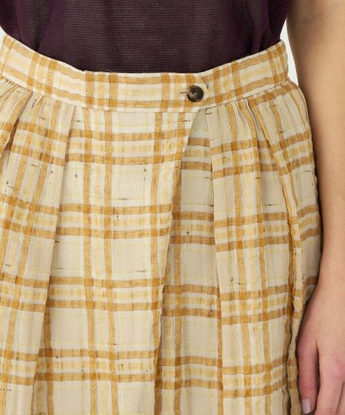 TOMORROWLAND / トゥモローランド その他パンツ | 【WEB先行予約】シアープラッド フレアキュロットパンツ | 詳細5