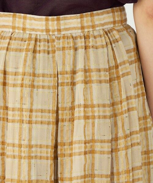 TOMORROWLAND / トゥモローランド その他パンツ | 【WEB先行予約】シアープラッド フレアキュロットパンツ | 詳細6