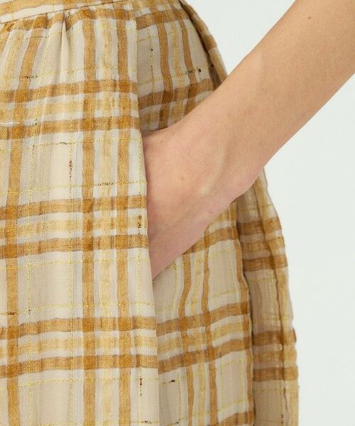 TOMORROWLAND / トゥモローランド その他パンツ | 【WEB先行予約】シアープラッド フレアキュロットパンツ | 詳細7