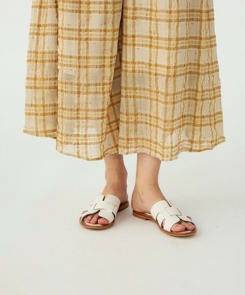 TOMORROWLAND / トゥモローランド その他パンツ | 【WEB先行予約】シアープラッド フレアキュロットパンツ | 詳細8