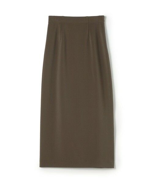 TOMORROWLAND / トゥモローランド ロング・マキシ丈スカート | マットジャージー ペンシルタイトスカート（47 ブラウン）