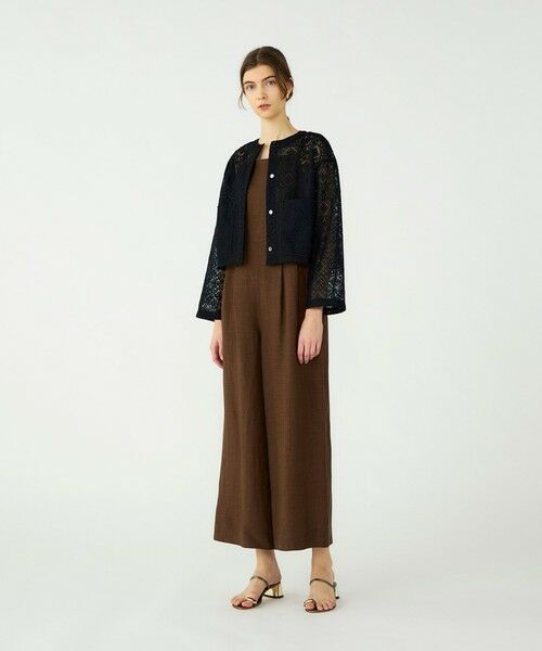 TOMORROWLAND / トゥモローランド サロペット・オールインワン | 【WEB先行予約】レーヨンリネンブッチャー タイトフィットオールインワン | 詳細10