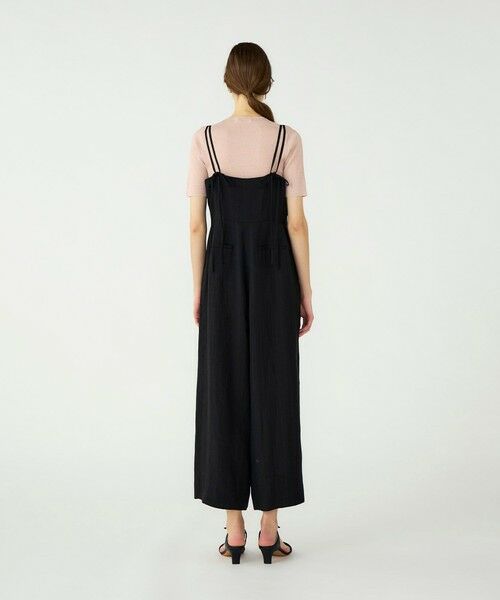 TOMORROWLAND / トゥモローランド サロペット・オールインワン | 【WEB先行予約】レーヨンリネンブッチャー タイトフィットオールインワン | 詳細3