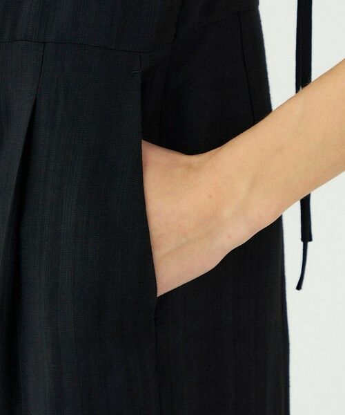 TOMORROWLAND / トゥモローランド サロペット・オールインワン | 【WEB先行予約】レーヨンリネンブッチャー タイトフィットオールインワン | 詳細7