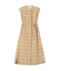 TOMORROWLAND / トゥモローランド ロング・マキシ丈ワンピース | 【WEB先行予約】シアープラッド フレンチロングシャツブラウス