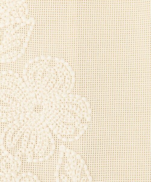 TOMORROWLAND / トゥモローランド ノーカラージャケット | フラワーメッシュエンブロイダリー Vカラージャケット | 詳細11