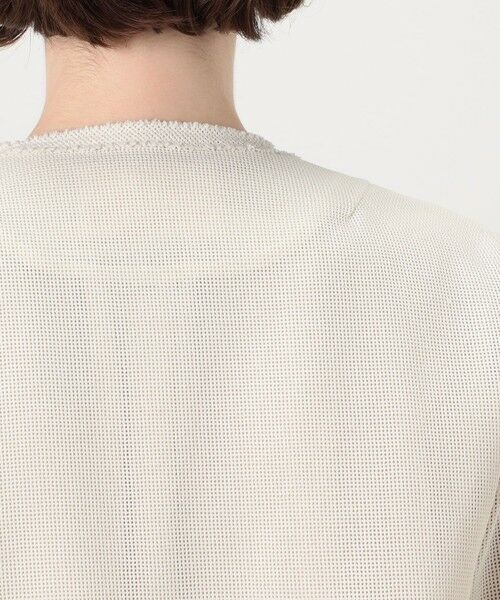 TOMORROWLAND / トゥモローランド ノーカラージャケット | フラワーメッシュエンブロイダリー Vカラージャケット | 詳細8