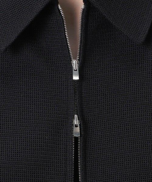 TOMORROWLAND / トゥモローランド ベスト | フラワーメッシュエンブロイダリー ジップアップジレ | 詳細10