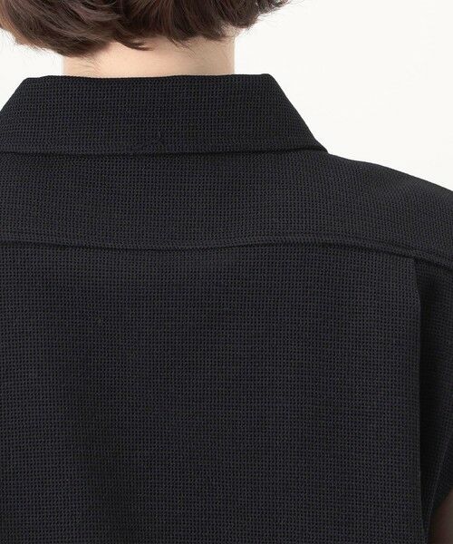 TOMORROWLAND / トゥモローランド ベスト | フラワーメッシュエンブロイダリー ジップアップジレ | 詳細7