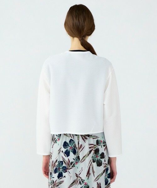 TOMORROWLAND / トゥモローランド カーディガン・ボレロ | ドライボーダージャージー ショートカーディガン | 詳細5