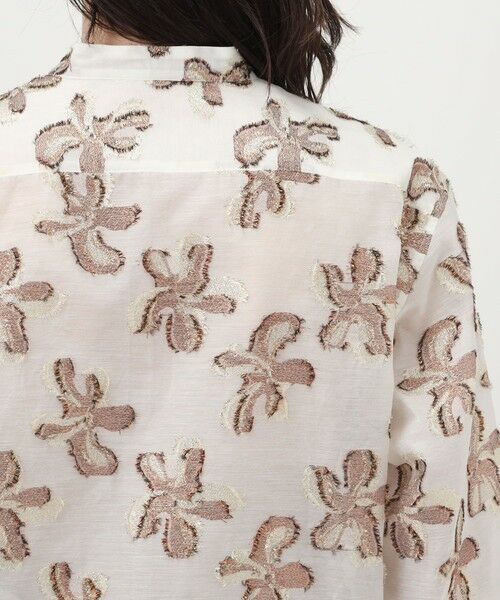TOMORROWLAND / トゥモローランド シャツ・ブラウス | バイカラージャカード ボザムチュニックシャツ | 詳細6