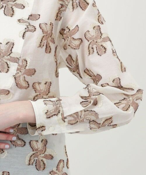 TOMORROWLAND / トゥモローランド シャツ・ブラウス | バイカラージャカード ボザムチュニックシャツ | 詳細7