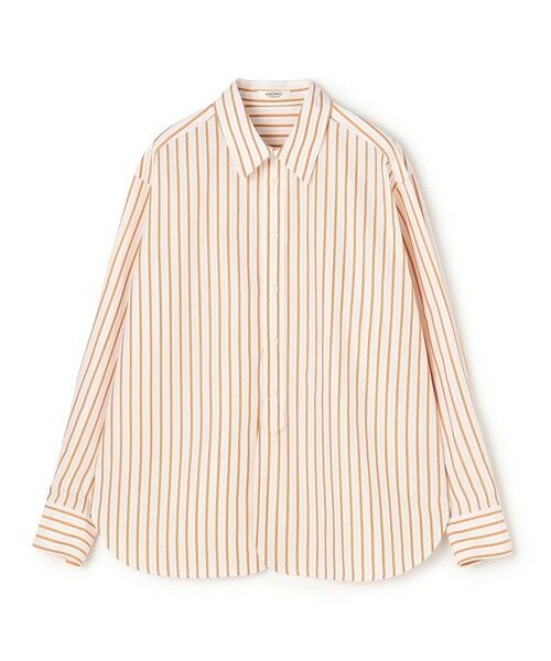 TOMORROWLAND / トゥモローランド シャツ・ブラウス | コットンタイプライター レギュラーカラーシャツ（44 オレンジ系）