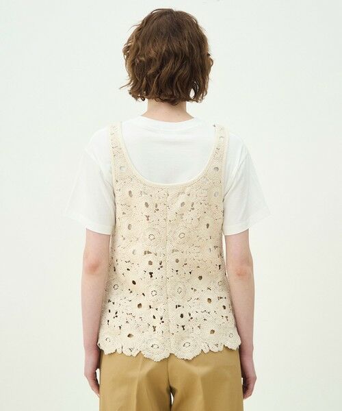 TOMORROWLAND / トゥモローランド ベスト | サークルフラワークロシェ ベスト | 詳細4
