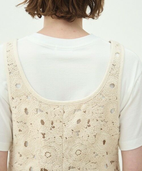 TOMORROWLAND / トゥモローランド ベスト | サークルフラワークロシェ ベスト | 詳細6