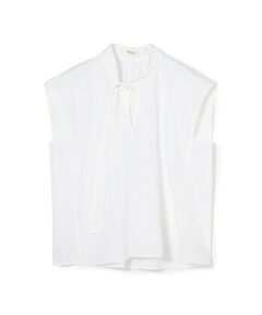 TOMORROWLAND / トゥモローランド シャツ・ブラウス | 【WEB先行予約】コットンブロード タイブラウス