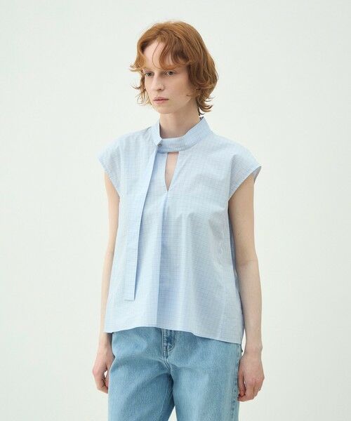 TOMORROWLAND / トゥモローランド シャツ・ブラウス | 【WEB先行予約】コットンブロード タイブラウス | 詳細2