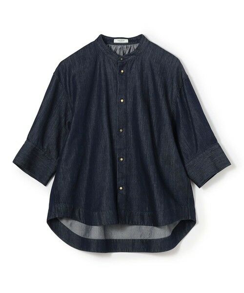 TOMORROWLAND / トゥモローランド シャツ・ブラウス | 【WEB先行予約】コットンセルロースデニム オーバーサイズシャツ（69 ネイビー）