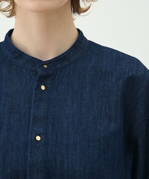 TOMORROWLAND / トゥモローランド シャツ・ブラウス | 【WEB先行予約】コットンセルロースデニム オーバーサイズシャツ | 詳細5