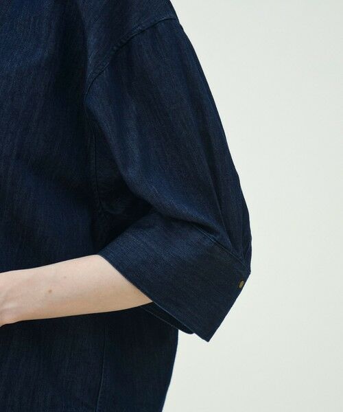 TOMORROWLAND / トゥモローランド シャツ・ブラウス | 【WEB先行予約】コットンセルロースデニム オーバーサイズシャツ | 詳細7