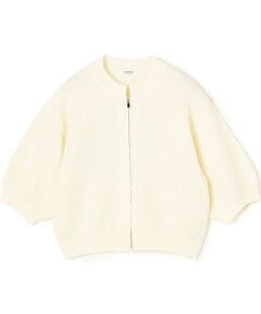 TOMORROWLAND / トゥモローランド カーディガン・ボレロ | ギマコットン ジップアップカーディガン
